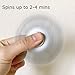 Fidget Spinner By AthleCo | Glow in the Dark Tri-Spinner High Speed EDC ADHD Stress Anxiety Relieve Ceramic Bearing Spins up to 2-4 minutes (White Glow)