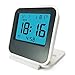 Travel Clock, eBoTrade Dirct Alarm Clock Battery Operated Portable Digital Desk Clock White