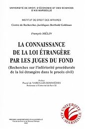 La  connaissance de la loi étrangère par les juges du fond