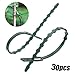 Afco 30Pcs 17cm Plastic Climbing Support Garden Plant Cable Ties Greenthumb 2
