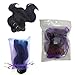 Emmet Brazilian Hair Extension Ombre Color Can be Dyed and Permed Body Wave Easy Installing&Sewing 8Inch Short 7A 100% Human Hair Weave 2PCS/Lot 50g/Piece, with Hair Care Ebook (1B)