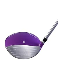 El juego completo de palos de golf para mujer Aspire XD1 para mujer incluye driver, fairway, híbrido, hierros 6-PW, putter, bolsa de soporte, 3 HC's Purple