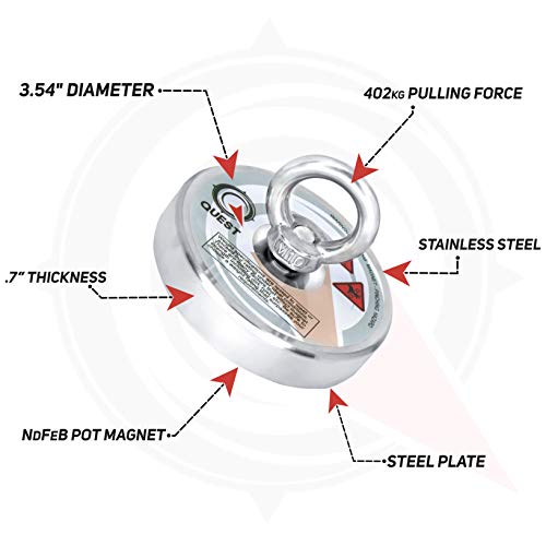 6 888lb+Fishing+Magnet+Neodymium+Magnets