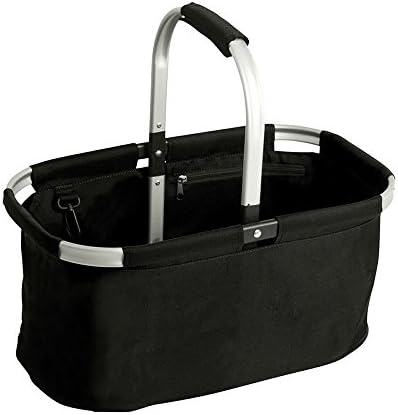 black basket bag