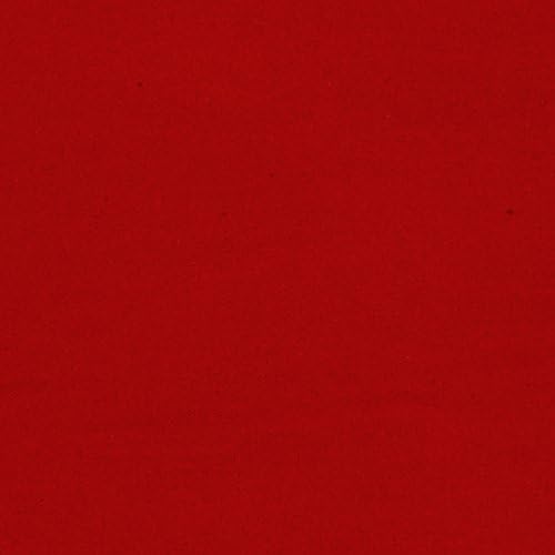 Alpine Flannel Solid Red Fabric By The Yard