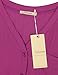 Bebonnie Sleeveless Tops For Women, Chiffon Summer Casual Tank Blouse and Shirts Magenta L
