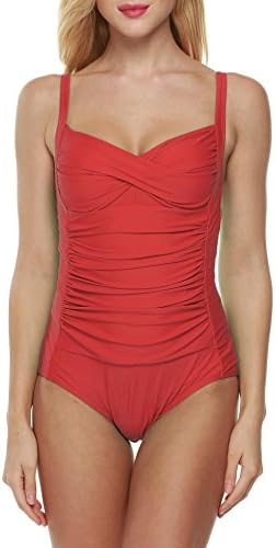 Women Swimsuit One Piece Tummy Control Slimming Sexy Swimwear Bathing Suit