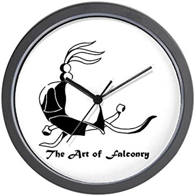 CafePress - Falconry hood Wall Clock - Unique Decorative 10" Wall Clock