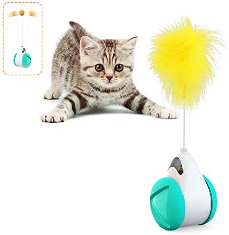 猫じゃらし 猫用おもちゃ 入荷予定 じゃれ猫 ペット用品 タンブラー車 ペットおもちゃ 自動回転ボール 一人遊び 蹴り ストレス解消対策 安全素材 じゃらし遊び 運動不足解消