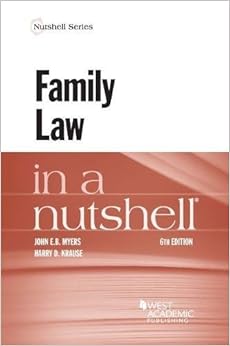 Family Law in a Nutshell (Nutshells) Family Law in a Nutshell (Nutshells)
