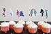 Trolls Cupcake Toppers Set of 24 Trolls cake toppers