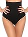 Yulee Women's Thong Shapewear Waist Cincher Butt Lifter Tummy Control Panty,Black,Large