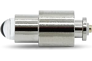 2.7W 3.5V Halogen Replacement Bulb for Welch Allyn Otoscope Bulb 06500, 6500, 06500U, WA06500, WA-06500-U by Technical Precision - Welch Allyn Compatible Bulb for Macroview Medical Otoscope - 1 Pack