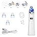Blackhead Remover - XFJ Blackhead Vacuum Cleanser With 4 Removable Probes LED Display Rechargeable Blackhead Removal Tool Come With USB Charging Cable