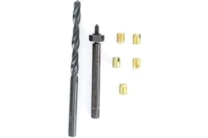 HILITAND Thread Repair Kit 12PCS M3 x 0.5 Thread Repair Kit Self Tapping Thread Inserts Tool Set for Automobiles, Rail Car, Home Appliances
