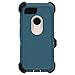 OTTERBOX Defender Series SCREENLESS Edition Case for Google Pixel 3 - Retail Packaging - Big SUR (Pale Beige/Corsair)