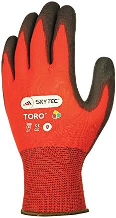 Skytec Gloves SKY69-L Toro Glove, Large, Red/Black