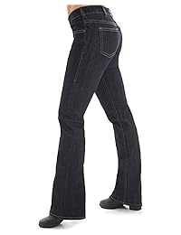 Cowgirl Tuff Jeans de corte oscuro para dama