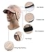 C-Stylish Mens Winter Fleece Earflap Cap With Visor Army Green, One Size