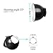 Fomito 55 Degree 7 Inch Standard Reflector Lamp Cover Dish Diffuser for Bowens Mount Studio Strobe Flash Lighting GODOX AD600B AD600BM AD1200, Jinbei, Golden Eagle, U2, NiceFoto, Oubao, Dison