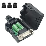 Connector DB9 RS232 D-SUB Serial Adapters (Female Adapter + Nut)