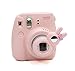 CAIUL 7 in 1 Instax Mini 8 8+ 9 Instant Film Camera Accessories Bundles (Dot Pink Instax Mini 8 Case/Mini Album/Close-Up Selfie Lens/Color Filters/Wall Hang Frames/Film Frame/Film Stickers)