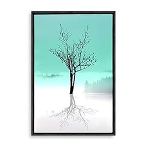 signwin Framed Canvas Wall Art Tree Canvas Prints...