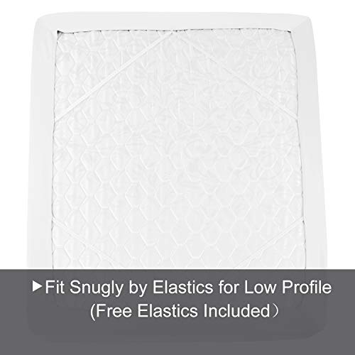 N&Y HOME Box Spring Cover, Sleek Alternative for Bed Skirts, Wrap