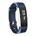 TOOBUR Fitness Tracker Watch, Waterproof Activity Tracker with Pedometer Heart Rate and Sleep Monitor,Step Calorie Counter Wristband Smart Watch for Android and iOS (Blue)