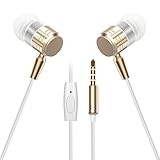 G-Cord (TM) Premium In-ear Earphones with Remote Control and Mic for Calls and Music