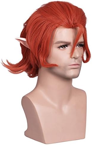 ColorGround Short Tomato Color Prestyled Halloween Cosplay Wig