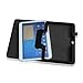 Fintie Folio Slim Leather Case for Samsung Galaxy Tab 3 10.1 inch Tablet Auto Sleep/Wake Book Style Stand Cover with Stylus-Loop - Black