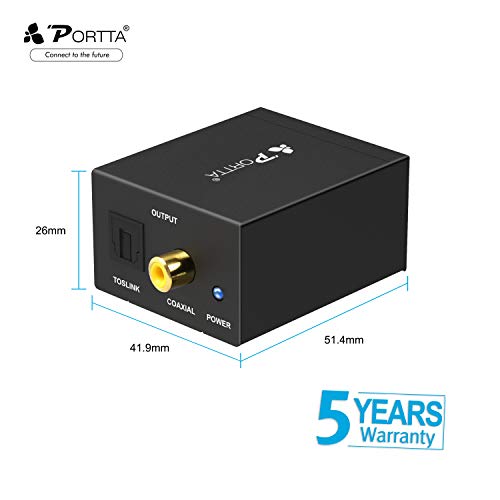 1 Portta+Digital+Optical+Coaxial+Converter