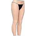 KUMIHO Silicone Pants Fake Butt Shapewear Hip Enhancer Ankle Legging Panties for Crossdressers Drag Queen Transgender