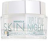 Miracle Skin Transformer Triple Active Night Treatment for Unisex, 1.7 Ounce