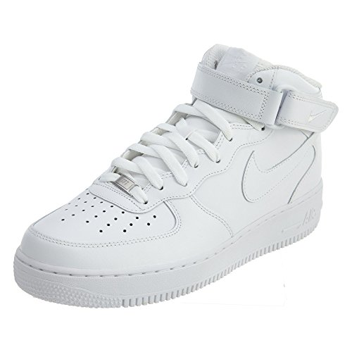 Nike Men's Air Force 1 Mid '07 Basketball Shoe White/White 7.5