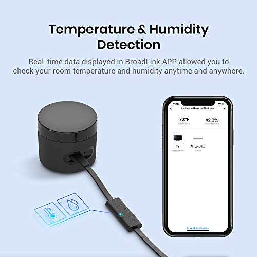 BroadLink RM4 mini Smart Remote and Sensor Cable Set RM4 mini S