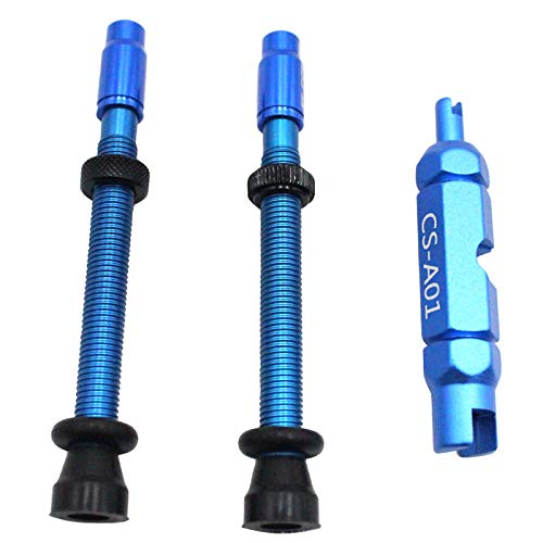 Tubeless Presta Valve Stem Kit 44mm / 60mm Bike Tubeless Presta Valve