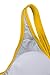 Viottiset Women's Plunge Neck Solid High Cut Out One Piece Swimsuit M Yellow