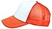 DALIX Two Tone Trucker Cap in Orange and White Hat