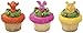 24 ct - Winnie the Pooh, Tigger and Piglet Cupcake Rings