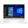 HP Laptop Intel Celeron N4020 4GB DDR4 SDRAM 64GB eMMC 14 inch HD LED Display Microsoft 365 1 Year Subscription (White)