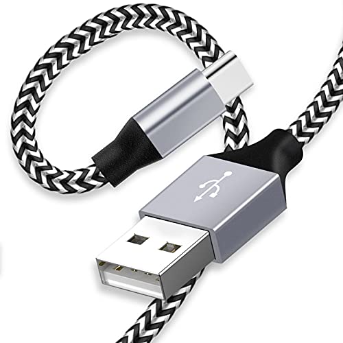 USB C Kabel, [5 Pack 1M 1M 2 M 2M 3M] Nylon USB Typ C Kabel 3A USB C Ladekabel und Datenkabel Fast Charge für Samsung Galaxy S10/S9/S8+, Huawei P30,OnePlus