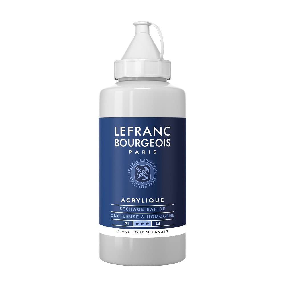 Lefranc Bourgeois, Acrylic Paint, Mixed White, 1 stück (1er Pack)