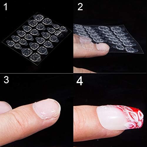 Tape For Finger - 5sheet/pack Transparent Double Sided Tapes Stickers Finger False Tools