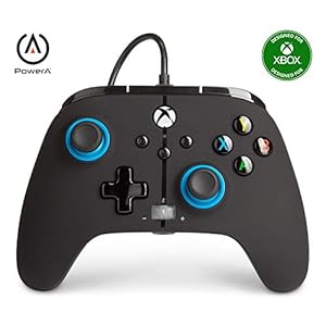 PowerA geavanceerde bedrade controller voor Xbox Series X|S – Blauwe Tip