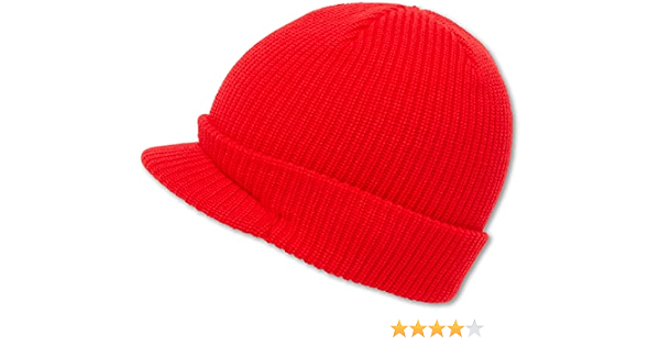 Skull Fit Visor Beanie 