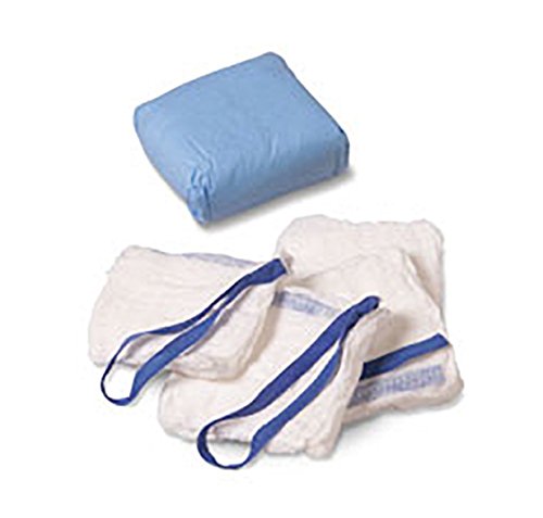 MedPlus Services KEN 6556 Curity X-Ray Detectable Laparotomy Sponge, Sterile, Soft Pouch Pack, 8" Width, 36" Length (Pack of 200)