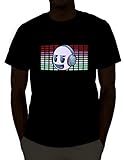Emazing Lights Sound Activated Light Up Rave Shirt