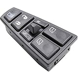 Guteauto Master Control Window Switch 21543897 20752918 compatibility with Volvo Truck FH12 FM VNL Driver Side